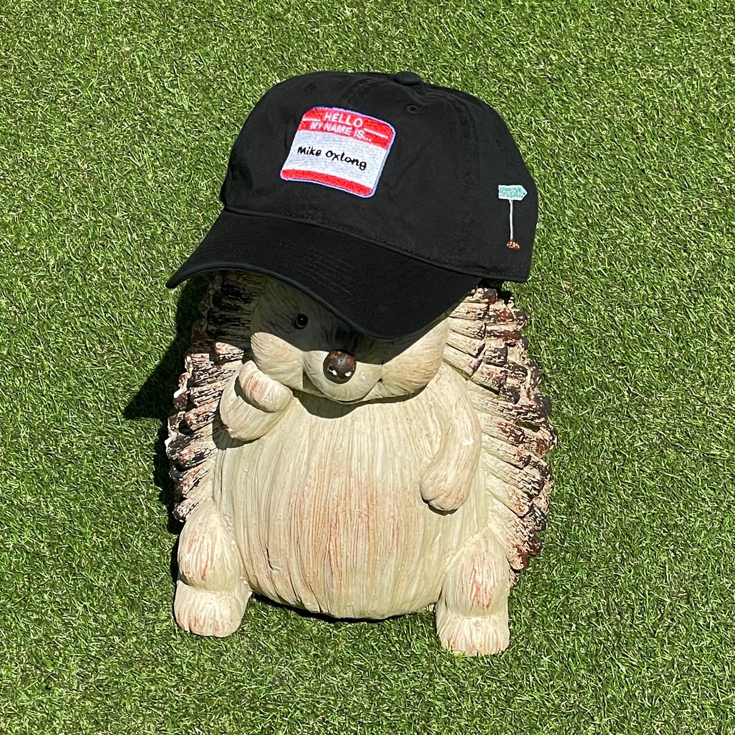 Mike Oxlong Embroidered Cap - Black
