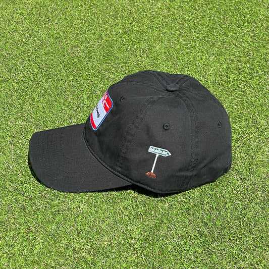 Mike Oxlong Embroidered Cap - Black