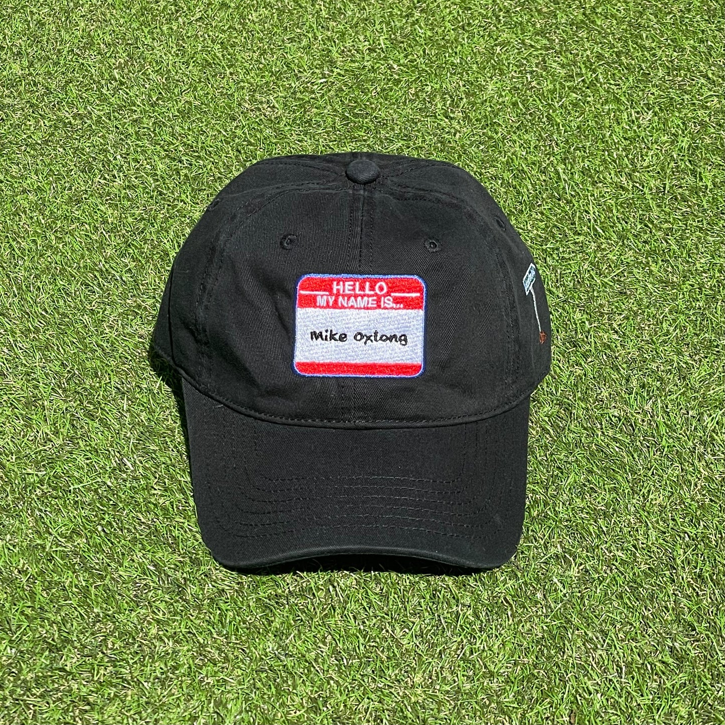 Mike Oxlong Embroidered Cap - Black