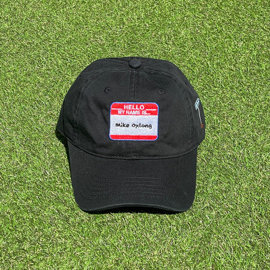 Mike Oxlong Embroidered Cap - Black