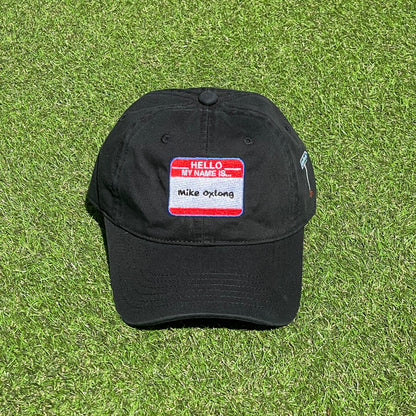 Mike Oxlong Embroidered Cap - Black